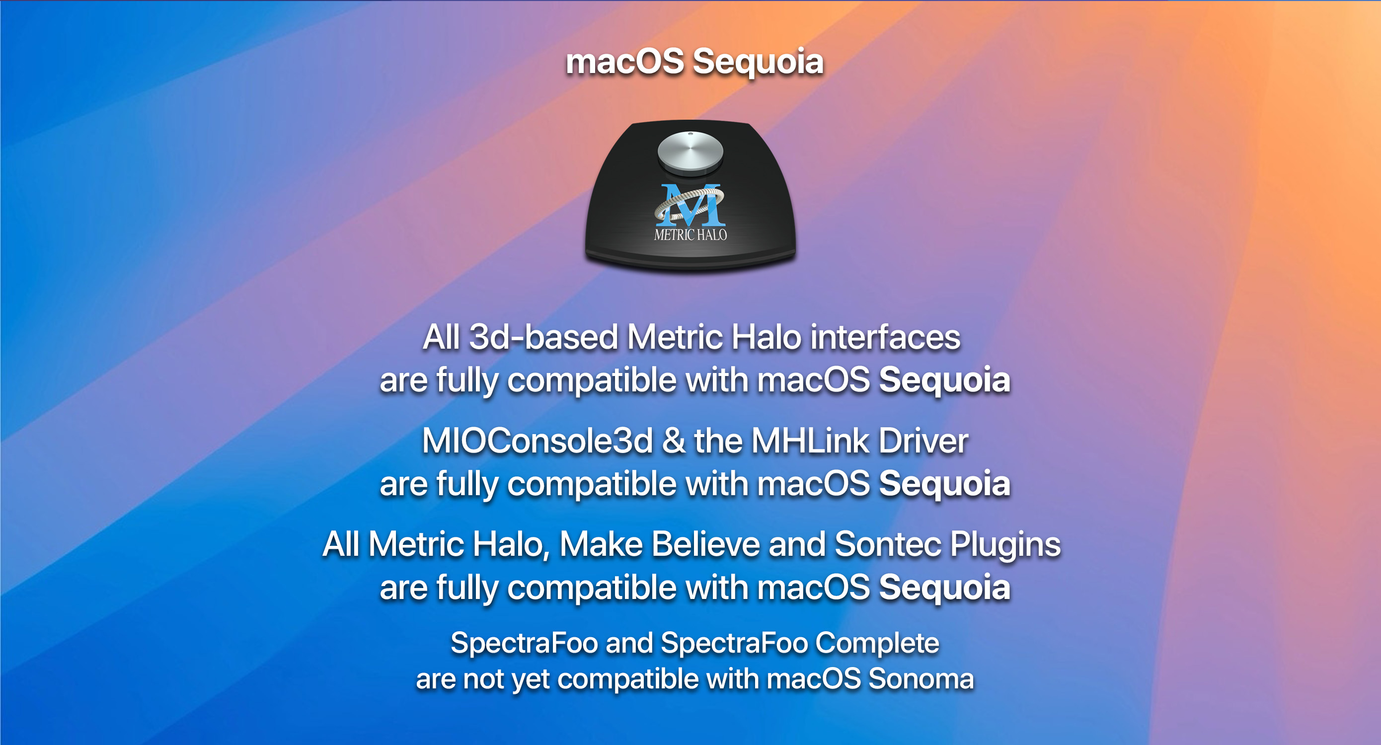 MH is ready for Sequoia